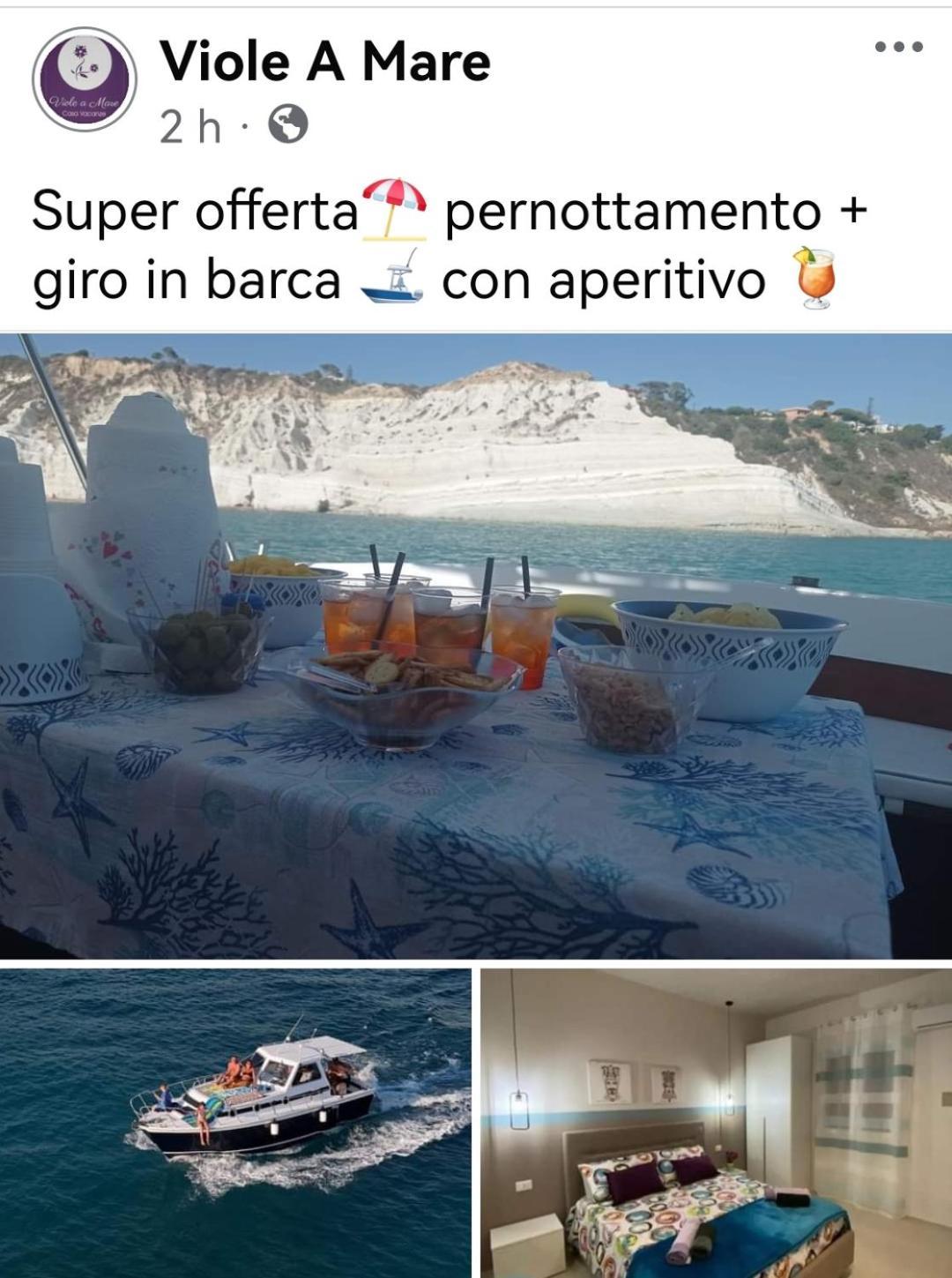 Viole Di Mare Guest House San Leone Esterno foto